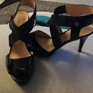 High heel strappy sandals